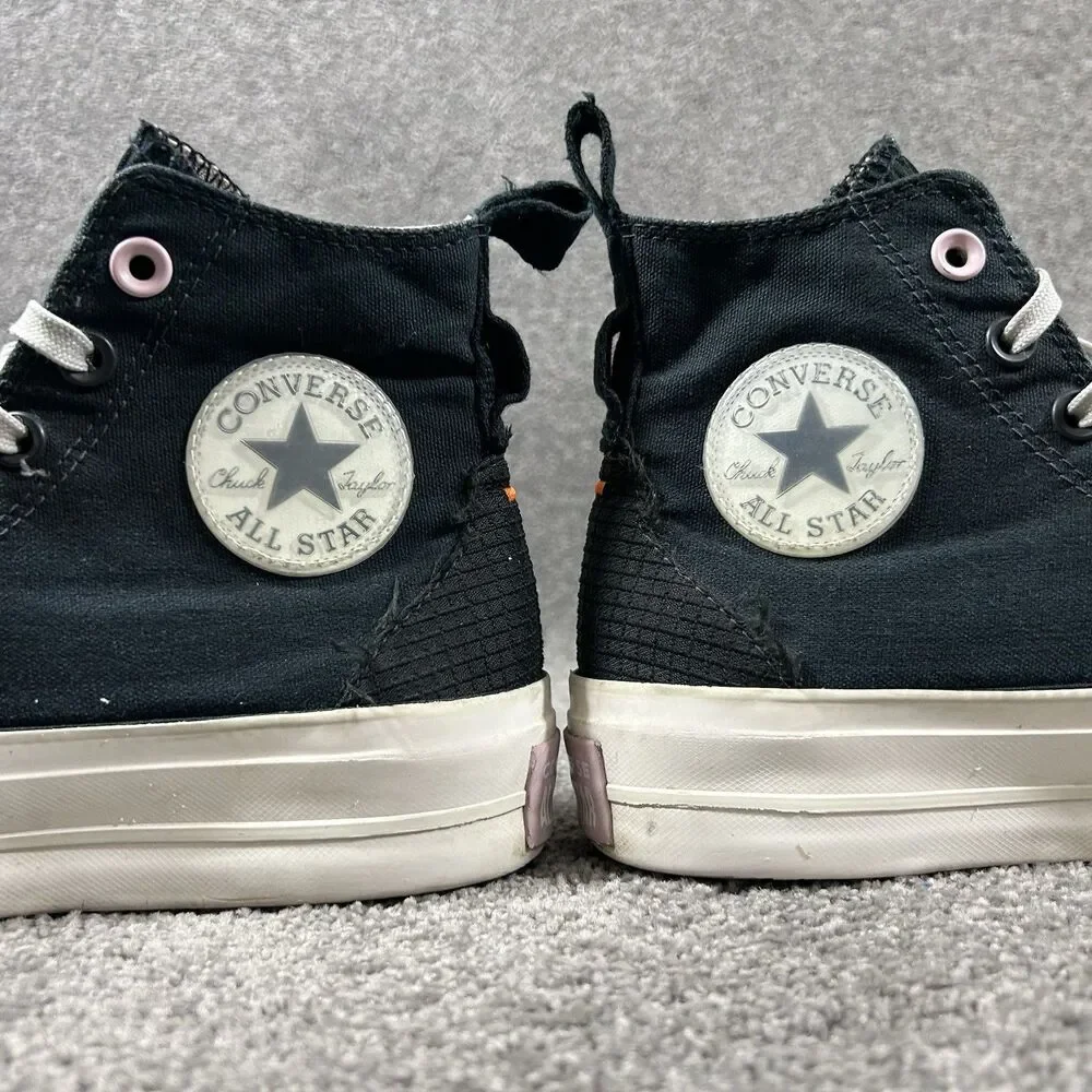 Converse CTAS Future Utility Lift 572420C Women's Size 6.5 Black Platform Shoes